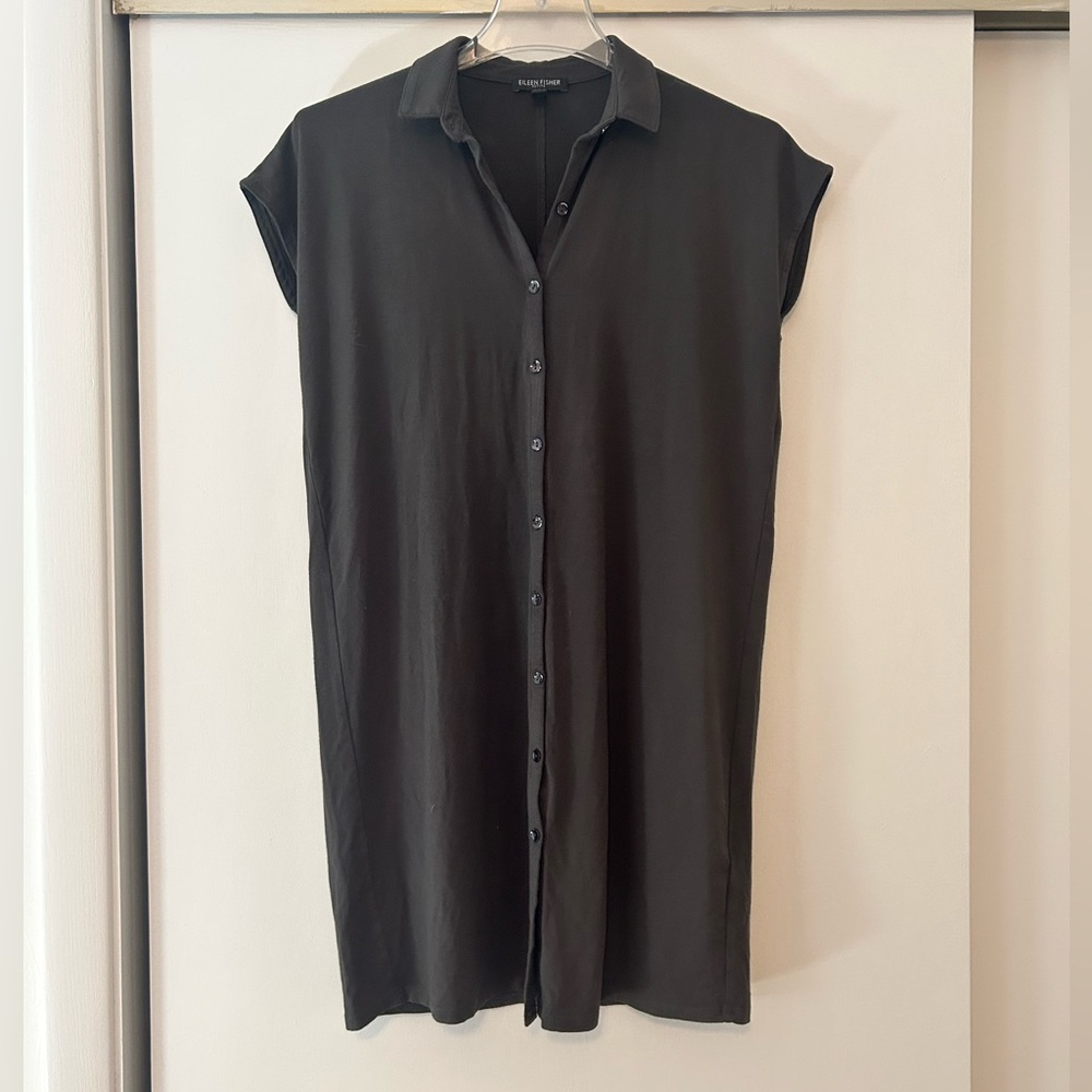 Eileen Fisher Black Mini Dress